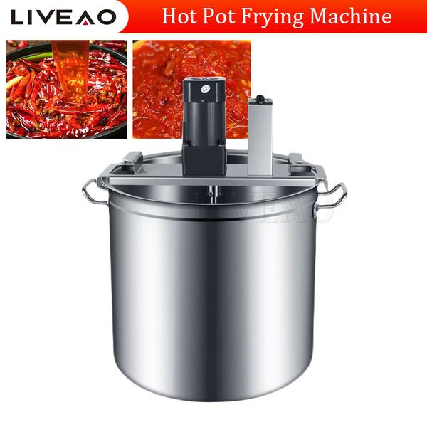 Commercial Stainless Steel Electric Or Gas Heating Cooking Pot With Mixer Potato Sauce Paste Cooker