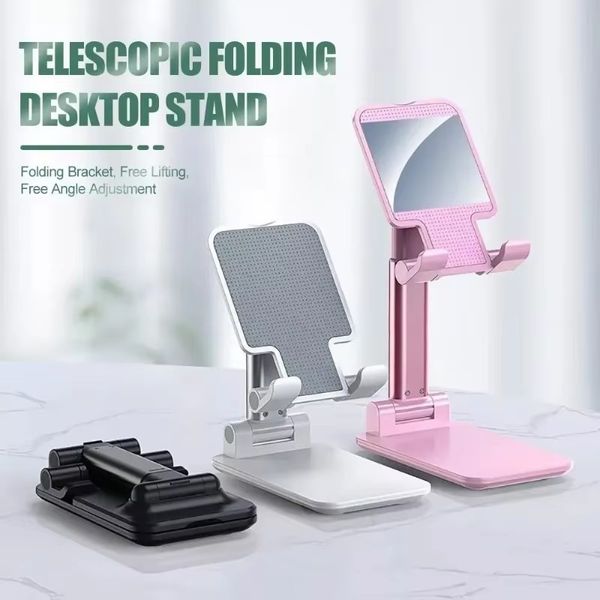 Desktop Phone Holder Stand Mobile Phone Support Adjustable Angle Height Cell Phone Stand Universal for All Smart Phones