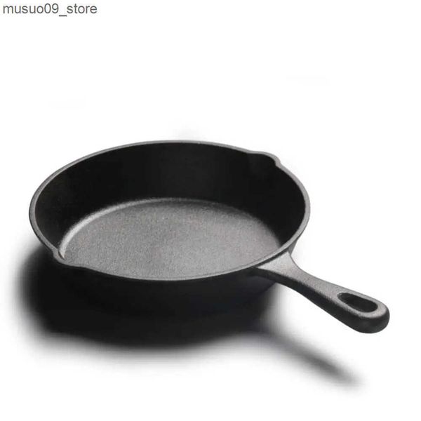 Other Cookware Frying Pan Nonstick Seasoned Cast Breakfast Wok Steak Egg Iron Griddle Pancake Pot Set Kitchen Utensil Pan Steak Pot L240910