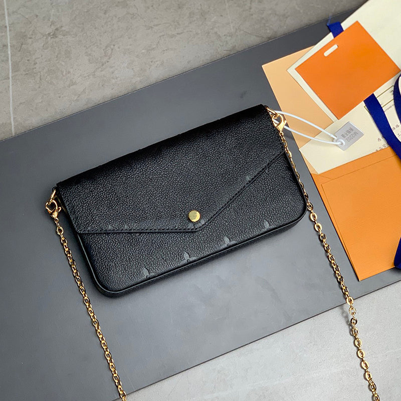 10A Mirror quality Designers Chain Bag Genuine Leather Crossbody Bags Luxuries Shoulder Bag With Box L110