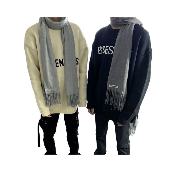 Brand Scarf Luxury ESS Designer Scarf men women Cashmere Thick Shawl Women Winter Warm Long Pashmina Wraps Hijab NO Box