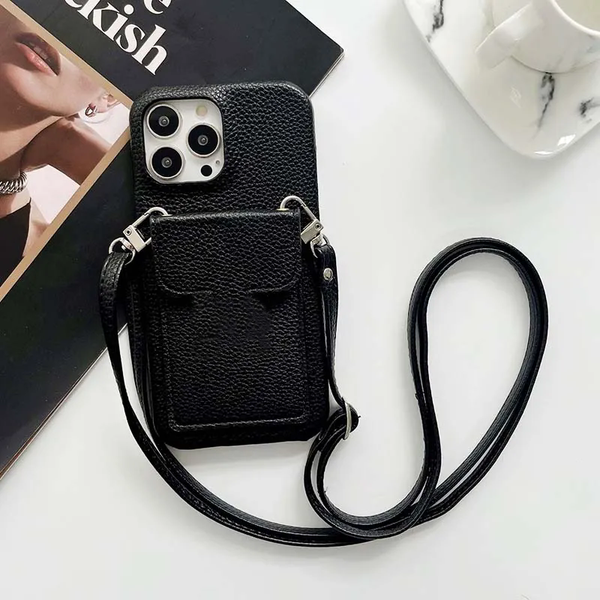 Women Crossbody Bag Designer Phone Case For IPhone 15promax 14promax 11 12 13 Promax Xr 13mini Wallet Card holder Cases Repo Leather Phone C