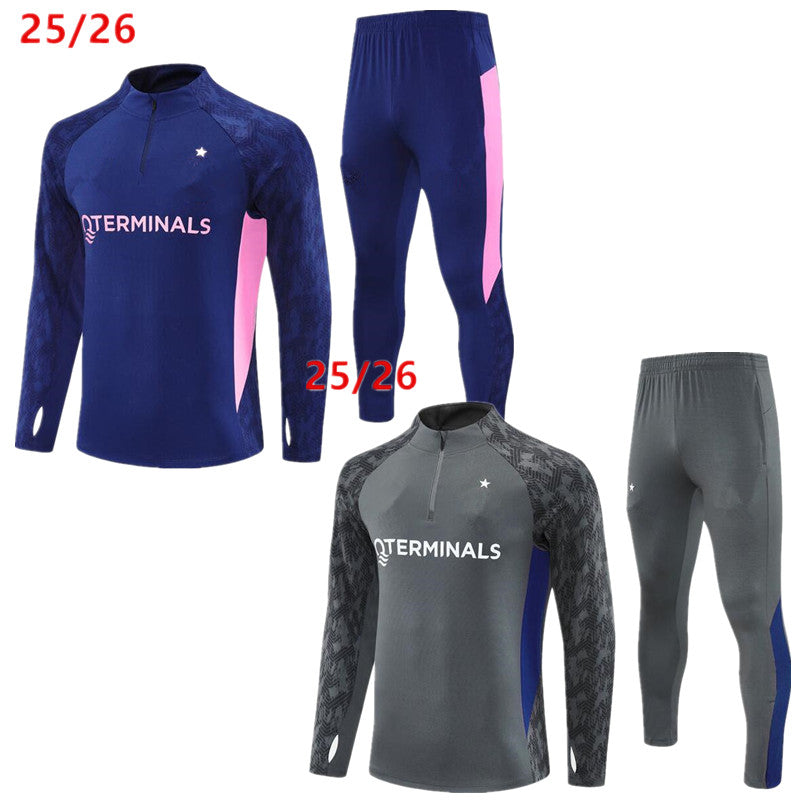 2025 2026 new FeyenoordS tracksuit men Kids Kits 25 26 football training chandal TIMBER DANILO DILROSUN Rotterdam set survetement Soccer sets tuta