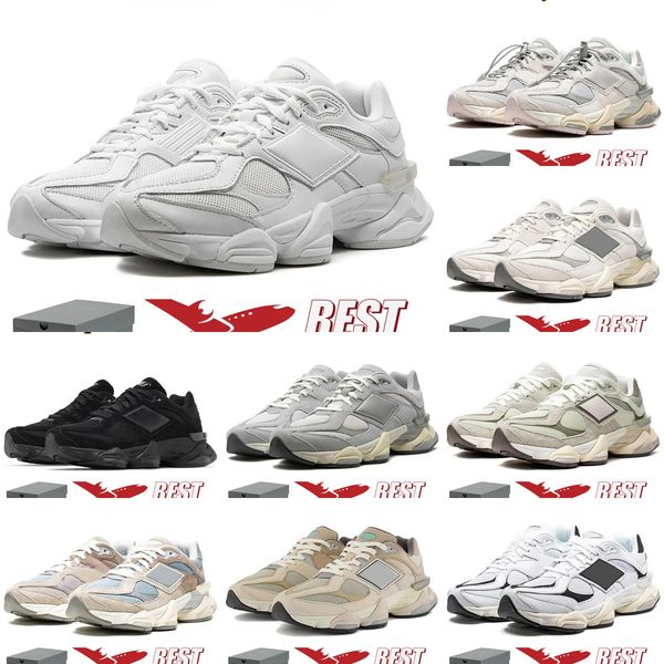 With box designer shoes men women sneakers Rain Cloud Quartz Grey Triple White Black Castlerock Sea Salt Crystal Pink mens trainers outdoor