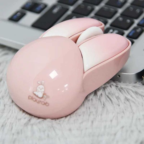 Mice Cute Rabbit wireless mouse with wireless design convenient and practical unlimited suitable for girls small lightweight office laptops