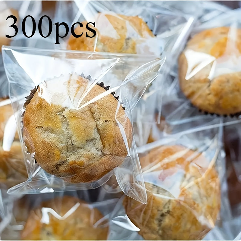 TEMU 300 Self-sealing Clear See-through Bags - , Gifts, Small Gifts And Sweets | Easy To Plastic Wrap