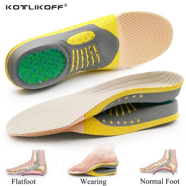 Shoe Parts Accessories Orthopedic Insoles Ortics Flat Foot Health Sole Pad For Shoes Insert Arch Support Plantar Fasciitis Feet Care 221116