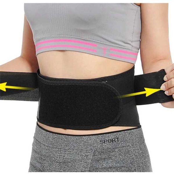 Waist Tummy Shaper Adjustable waist tourmaline self heating magnetic therapy back waist support belt waist support massage belt health care