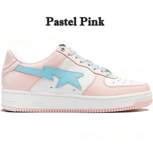 2024 Designer Shoes For Men Women Patent Leather Black White Pink Blue Green Grey Fashion Sports Sneakers Leather Skateboarding Chaussures T