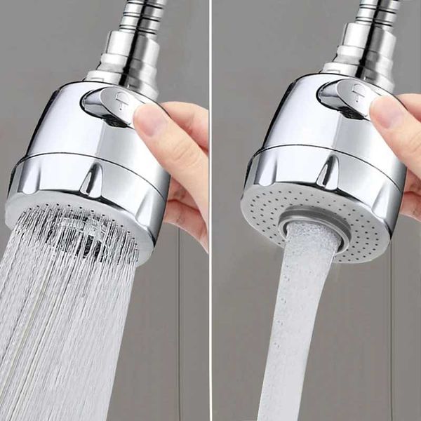 1PC Faucet Splash Guard Faucet Extender Household Water Outlet Bubbler Basin Faucet Water Saver Universal Rotation FlushingC241231