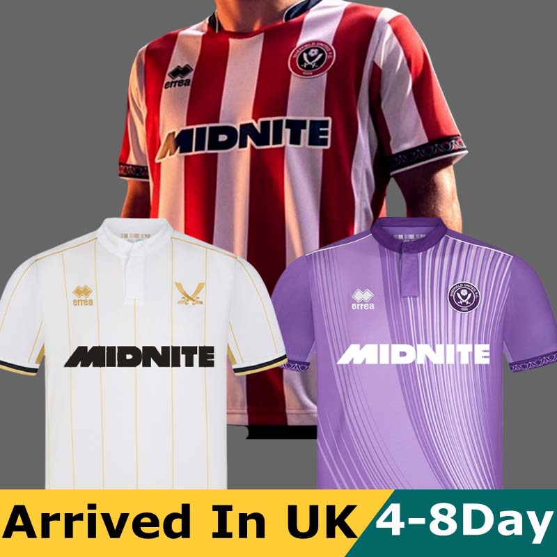 sheffield unitedfootball kit 25 26 purple Sheffield Uniteds Home Kit away soccer jerseys 25 26 football shirts men and kids sets tops goalkeeper bla