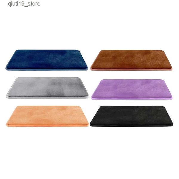 Bath Mats Memory foam bath mat antiskid absorbent carpet cleaner 40x60cm-50x80cm J241206