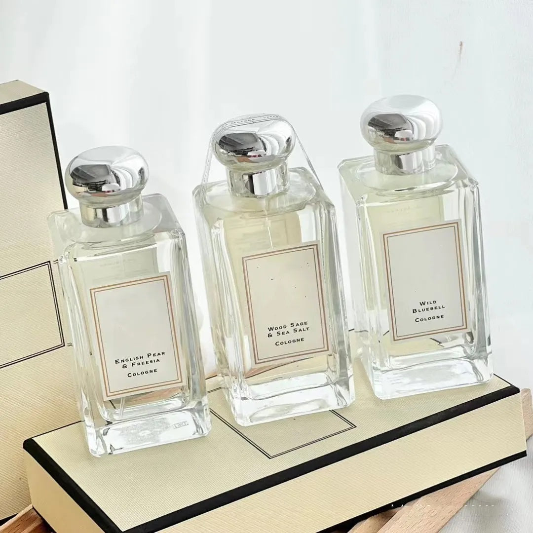 Promotion London Perfume 100ML English Pear Sea Salt Blackberry Wild Bluebell Red Rose Lime Basil Mandarin Cologne parfum fragrances long smell Unis