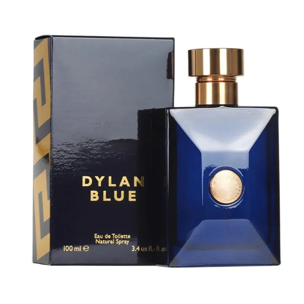 Men Perfume BLUE Anti-Perspirant Deodorant Spray EDP 100ML Body Mist 3.4 FL.OZ Long Lasting Scent Women Fragrance Natural Male Cologne Longlasting D