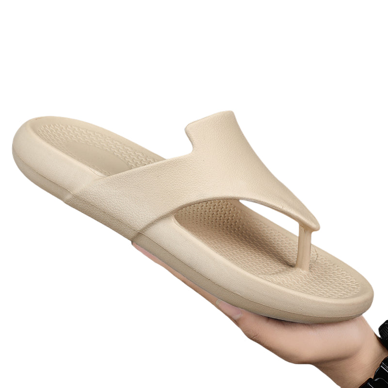 Fashion Men&#039;s Slippers Flip Flops Indoor Outdoor Beach Sandals Soft Sole Slides Summer Men Non-slip Home Slippers Flip Flops