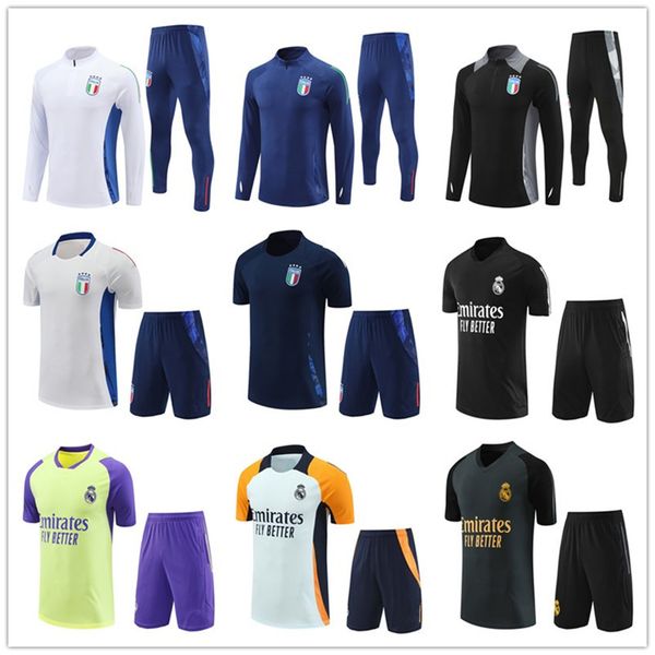 Italie Italia Italien kits tracksuit long sleeve retro training survetement foot chandal tuta designer jacket maillot Soccer football jersey