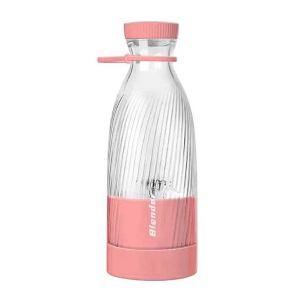 1Pc Mini Portable Powerful Blender 16.91oz Juicer Water Bottle 2 In 1 Make Fresh Juice Smoothies And Shakes Portable JuiceXJ241227