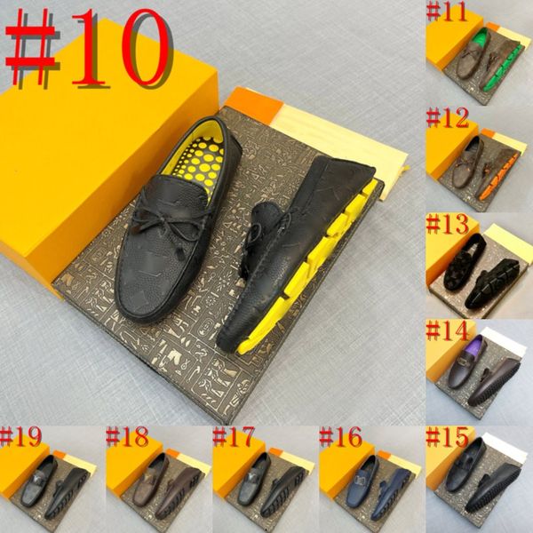 69Model Summer Collection: Premium Luxury Italian Men&#039;s Moccasin Designer Loafers - Versatile Footwear for Everyday Wear Mens Dress Sho