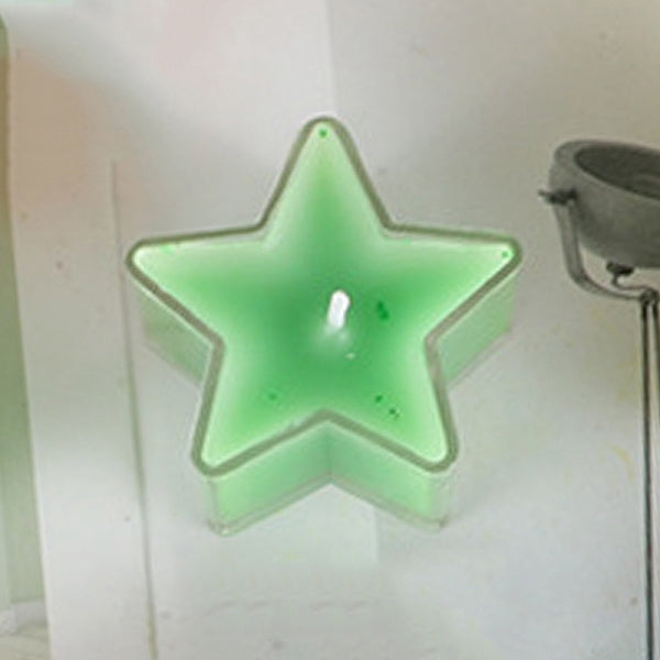 Star Plastic Clear Tea Light Candle Cup Holders