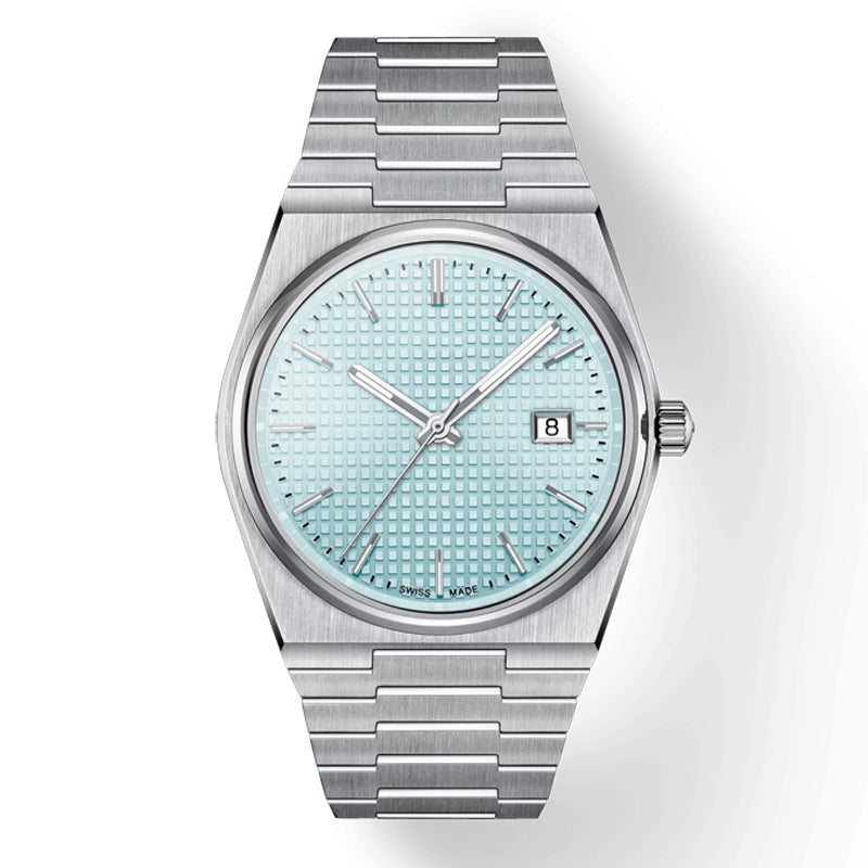 Fashion Full Brand Wrist Watches Male Men 40mm Classic Style Luxury Steel Metal Band Quartz Clock TT79