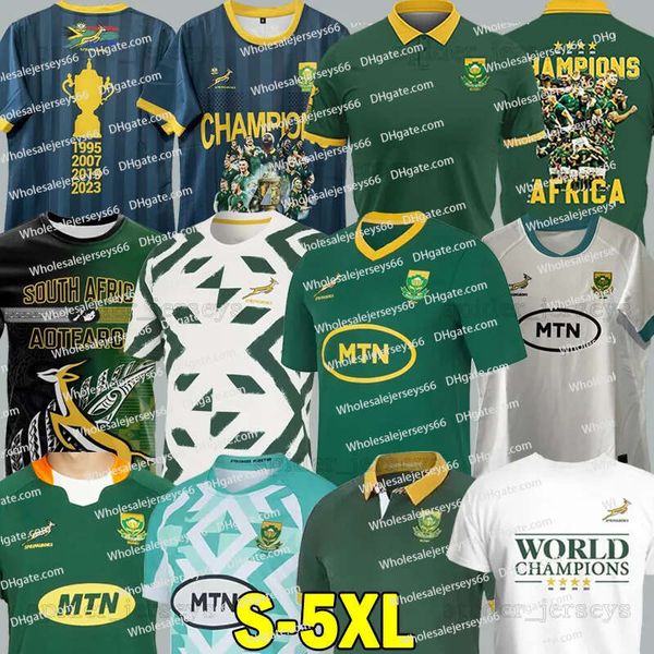 2024 2025 South Jerseys Africa Rugby Jersey 23 24 Limited Edition Home Away National Team Rugby Shirts Jerseys