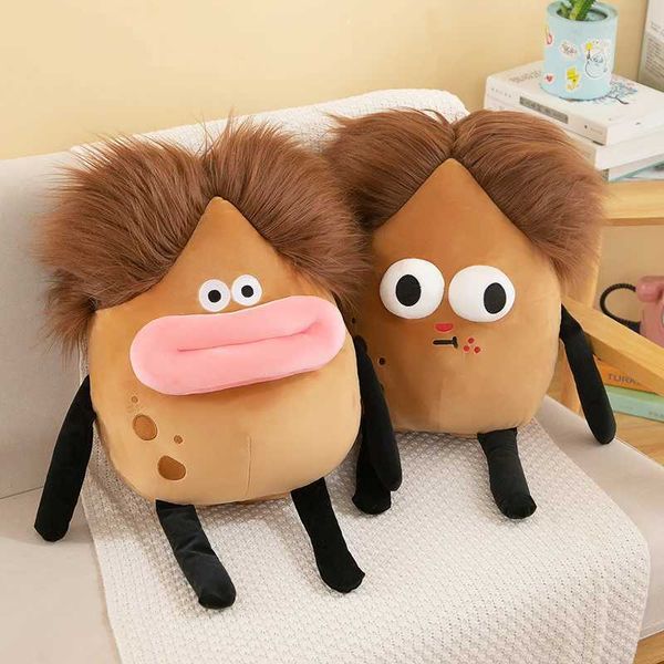 Plush Dolls Fried Potato Ugly Sausage Mouth Cute Plush Cartoon Doll Toy Kids Birthday Christmas Gift Stitch Kawaii Stuffed Envio GratisL4724