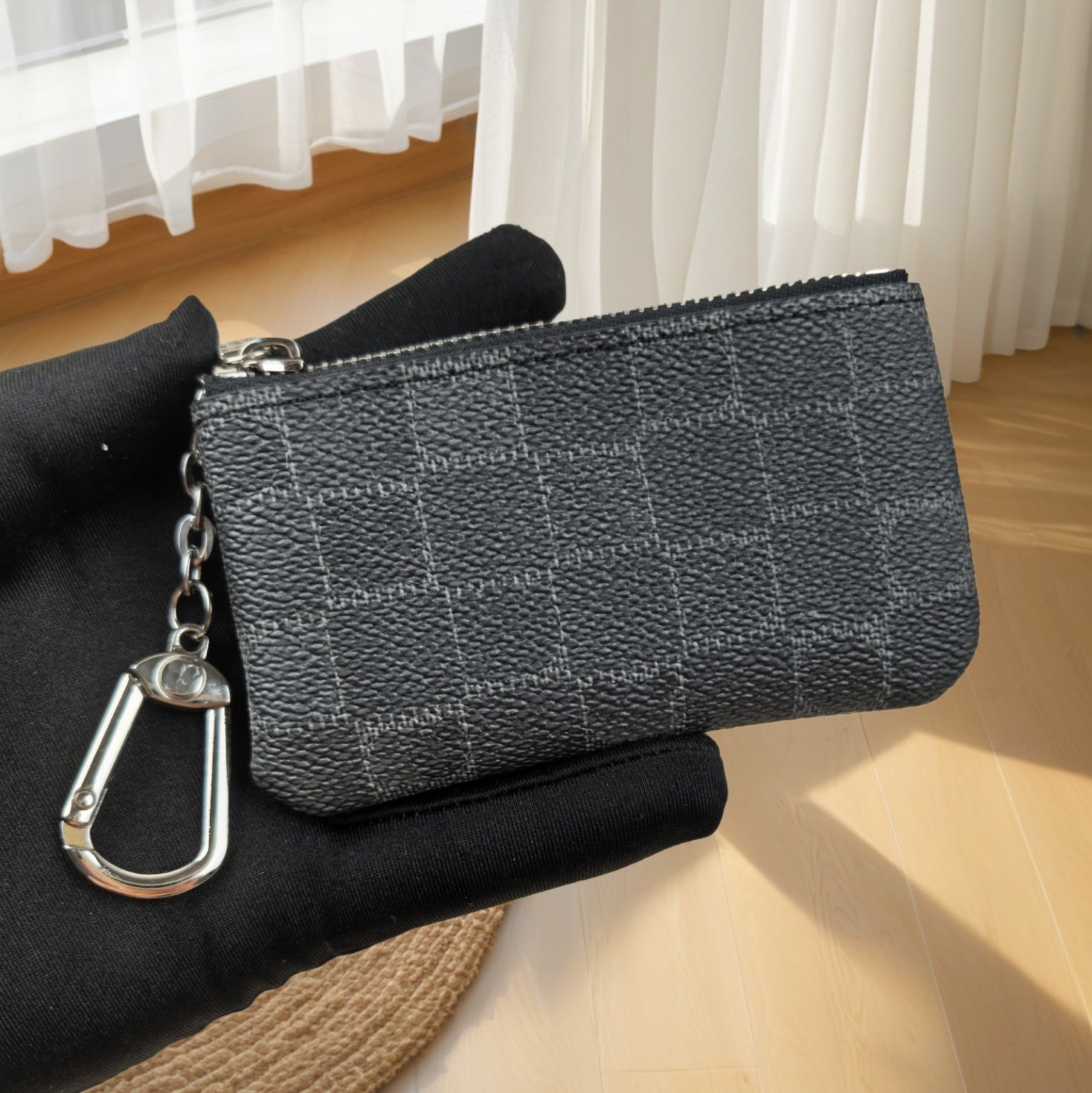 KEY POUCH POCHETTE CLES Designers Fashion Women Men Key Ring Credit Card Holder Coin Purse Luxury Mini Wallet Leather Handbags Dust bag With Box 626