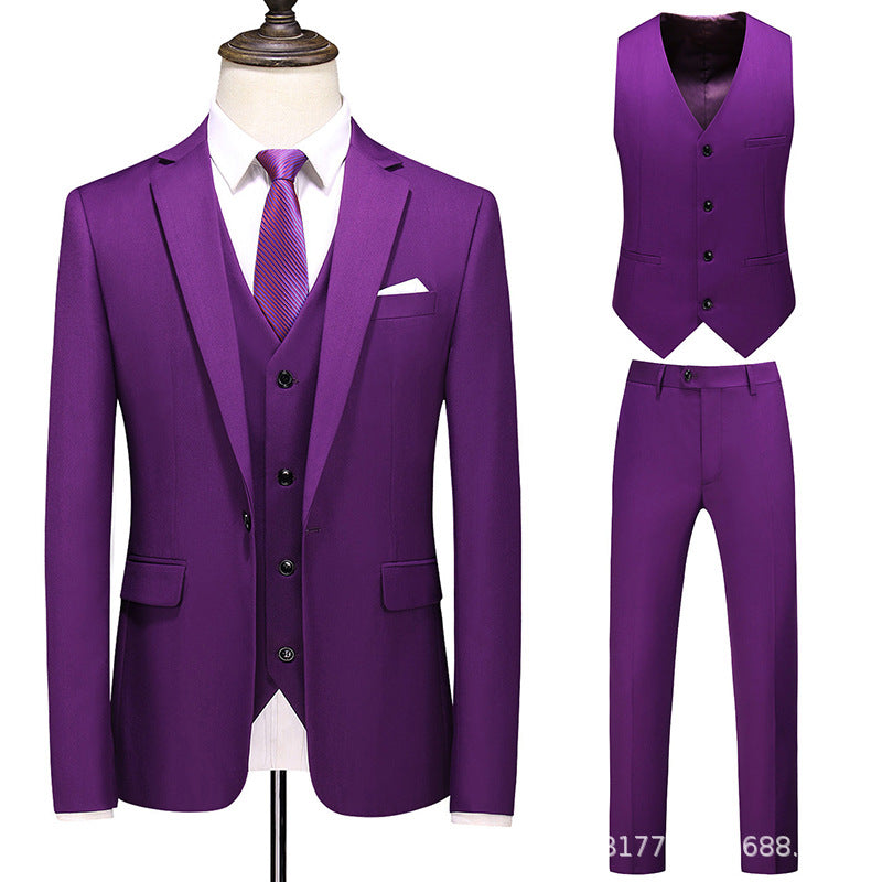 K549 Men&#039;s Formal Suit - Professional Jacket & Wedding Attire for Groomsman