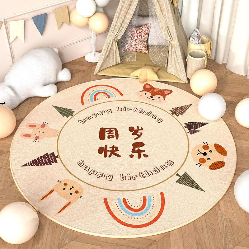 European Style Baby Crawling Carpet Floor Mat Set