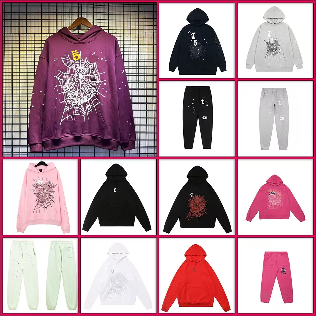 spider hoodie men hoodies designer jumper sweater mens hoodie y2k hoodie 10-1 0 hoodie shorts t shirts tracksuit Top quality fashion clothing tracks
