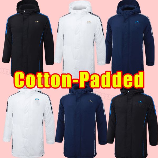 Cotton-Padded Hooded Jacket 24 25 Argentina Soccer tracksuits DYBALA MESSIs 2024 2025 LAUTARO MARTINEZ DI MARIA Football Shirt long sleeve j