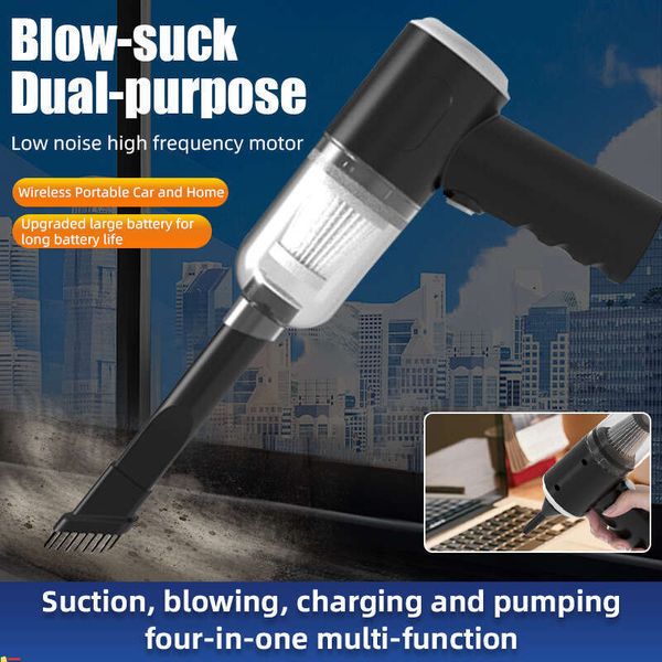 Portable Mini Dust Collector Dry And Wet Home Car Dual-Use Wireless Handheld Vacuum Cleaner