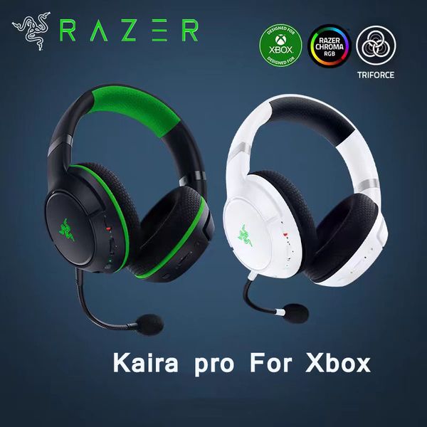 Razer Kaira pro Xbox Headphones E-sports Gaming Headset with Microphone 7.1 Surround Sound noise cancelling headphones
