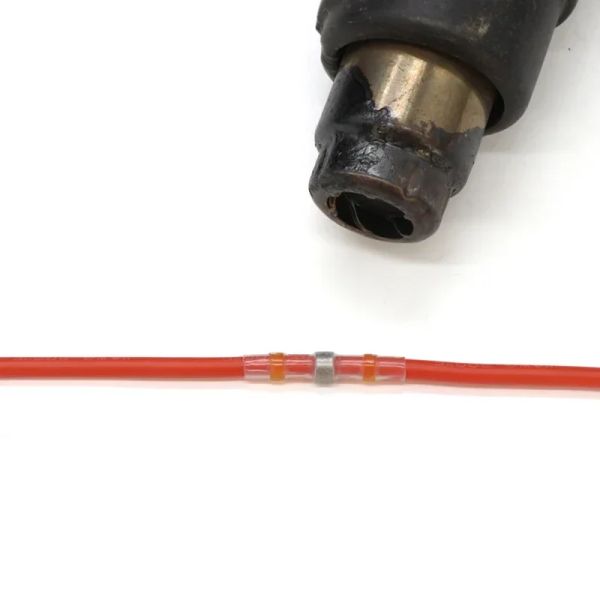 Solder Seal Wire Connectors 3:1 Heat Shrink Insulated Electrical Wires Terminals Butt Splice Waterproof 10-20-30--50-100pcs