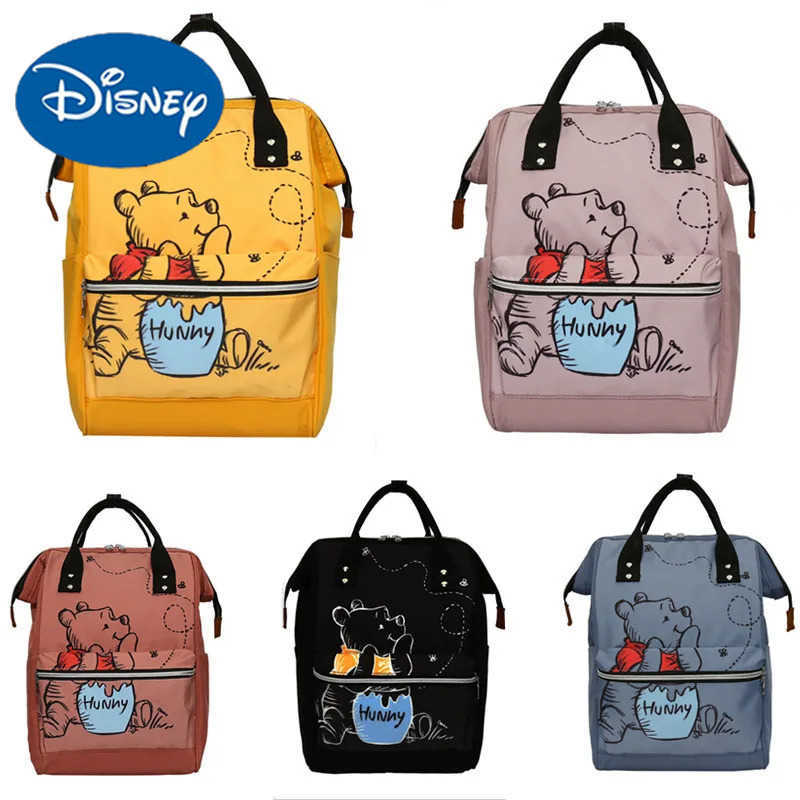 New Fashion Cartoon Printing Large Capacity Mom and Baby Bag Anti Water Bottle Diaper BackpackXJ250412