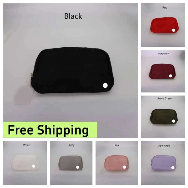 2024 Good Everywhere Belt Waist Easy To Carry Bags In 19 Colors Sport Running Fanny Pack Cross Body 5A Quality Women Travel lululies lemonly