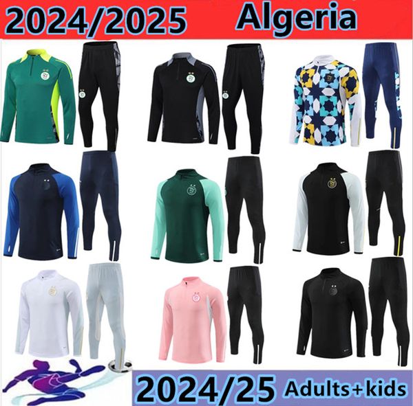 2004 2025 Algeria tracksuit MAHREZ soccer Jerseys men kids 23-24-25 Algerie BOUNEDJAH Survetement maillot de foot FEGHOUL sportswear footbal