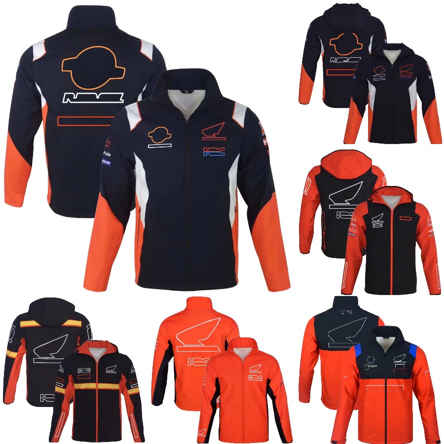 2023 Outdoor Motorcycle Windproof Jacket MOTO Racing Suit Hoodie Sweater Autumn and winter Men&#039;s Fashion Warm Zipper Jackets Coat