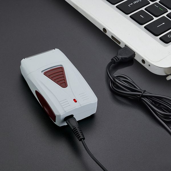 Rechargeable Electric Shaver Strong Dual-network Portable Electric Reciprocating Razor Charging Single Mesh For Men Multifunction Shaving Dr