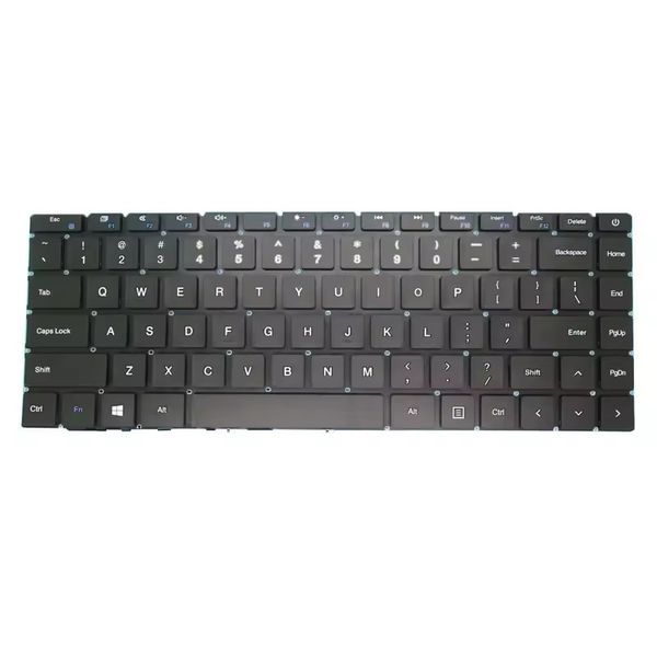 Laptop US Replacement Keyboard For Teclast F6 TB01 MB3081003 YXT-NB93-126 YXT NB93-126 93-126 English US (ESC long key) Black
