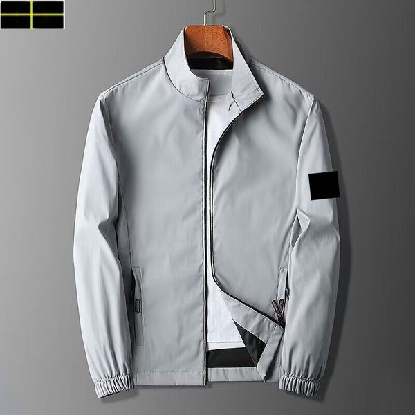 STONE Jacket Designer Mens Jackets Clothing Brand Bomber Windshield jacket Europe and American style Outerwear coat Fashion Casual Street co