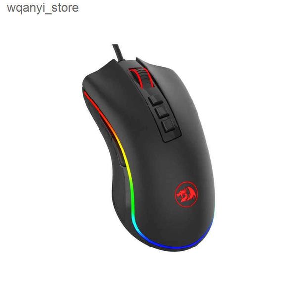 Ratos redragon m711 pc games rates wired mouse 7 botões programáveis