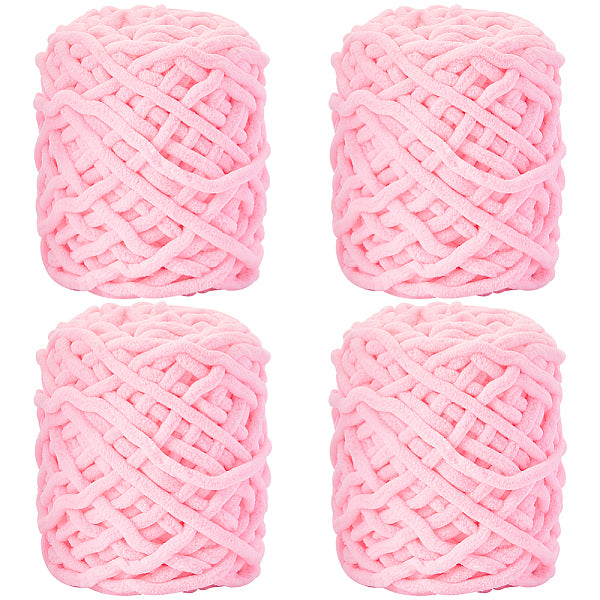 4 rouleau de fil à crocheter doux