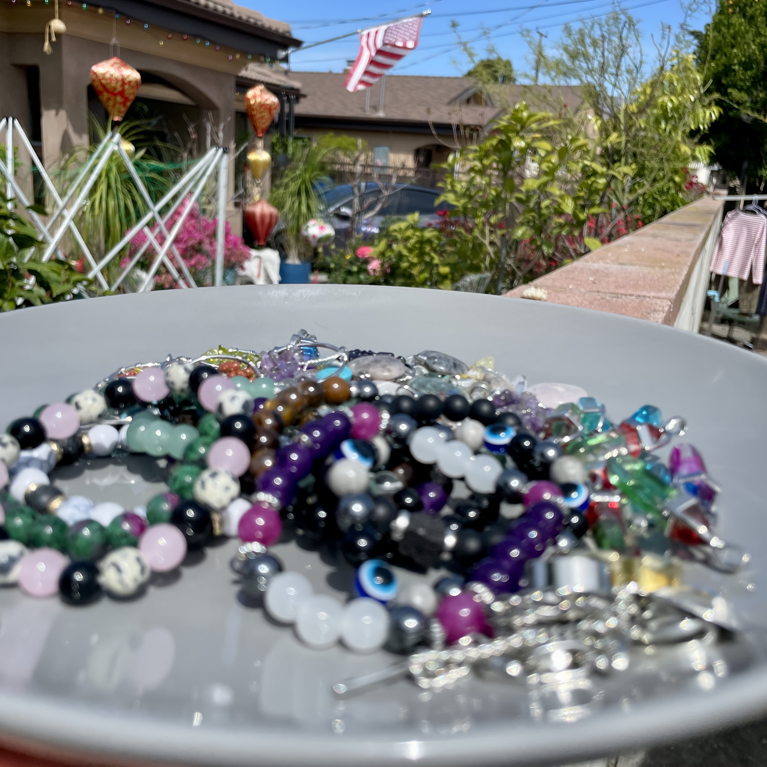 TEMU [halloween]crystal Bracelets And Pendants(random Delivery), For Teenager