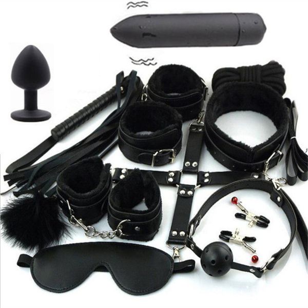 Bondage Adult toy pornographic handle pornographic toy Nipple claw whip mouth Seix toy Bdsm binding set exotic accessories 230719