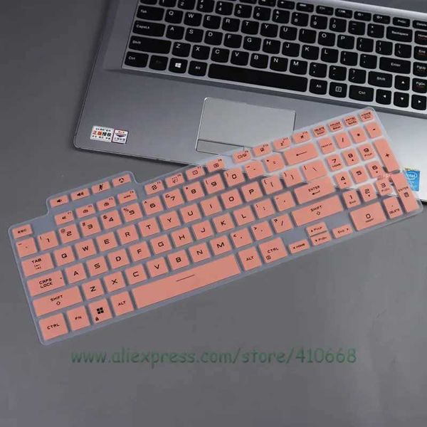 Keyboard Covers Silicone keyboard cover skin protector for ASUS TUF Gaming 2022 F15 FX507 FX507Z FX507ZC F17 FX707 A15 FA507 A17 FA707 FA707