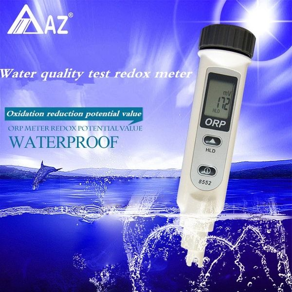 AZ8552 Pocket ORP Meter 999mV Redox Monitor Ionizer Dissolved Oxygen Lab Tester Radicals Hydrogen Analyzer Electrolysis Stick