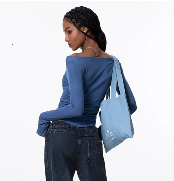 High quality New Arrival Winter yoga clothes long sleeved top, outdoor sports running wrinkle versatile, slimming and fitness one neck T-shi