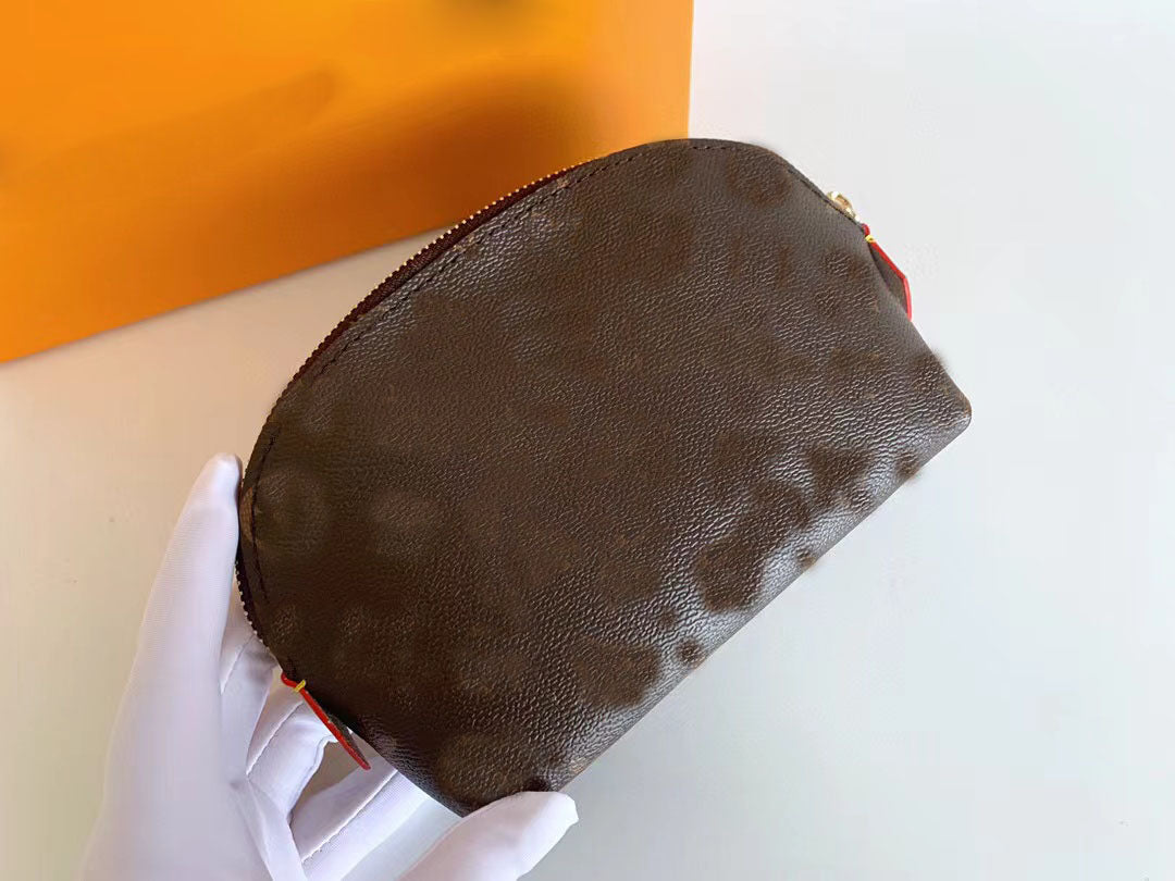 2023 designer wallet Caviar grain cowhide cards and coins famous women wallets leather pursse Cosmetic bag