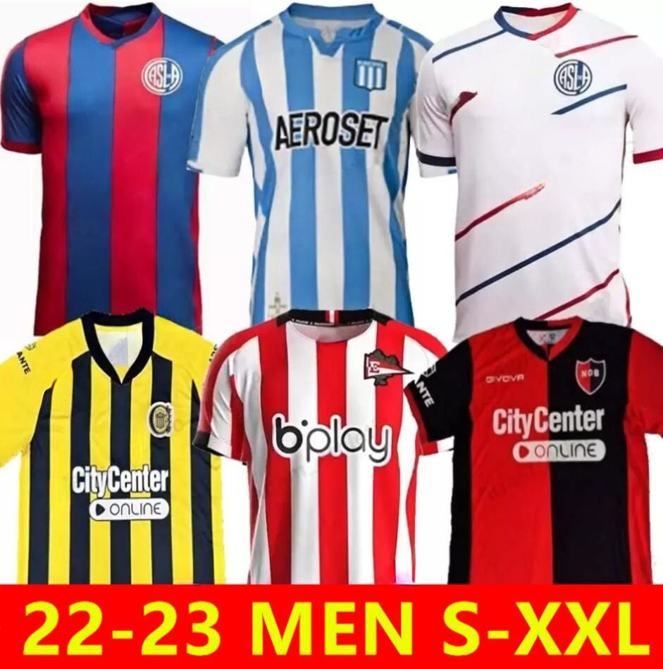 22 23 San Lorenzo soccer jerseys Racing Club football shirts Estudiantes de La Plata jersey Newell&#039;s Old Boys shirt Rosario Central Camiseta 11